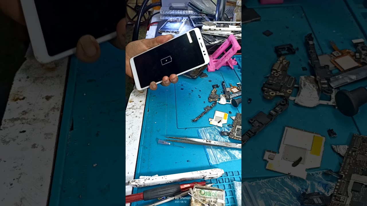 Redmi note 5pro charge lai athi tawp.power ic change fixed done