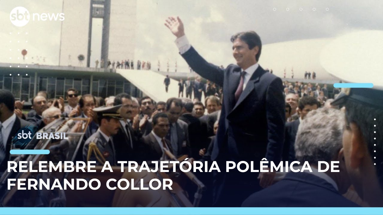 Collor preso: relembre trajetória, polêmicas e impeachment do ex-presidente | SBT Brasil (25/04/25)