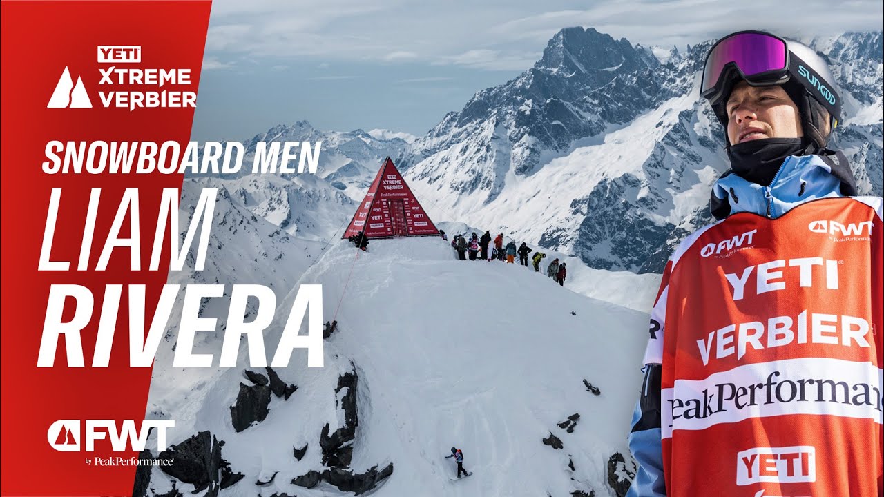 Лиам Ривера, топчущий скалу Бек-де-Россес в Голливуде, 2024, YETI Xtreme Verbier.