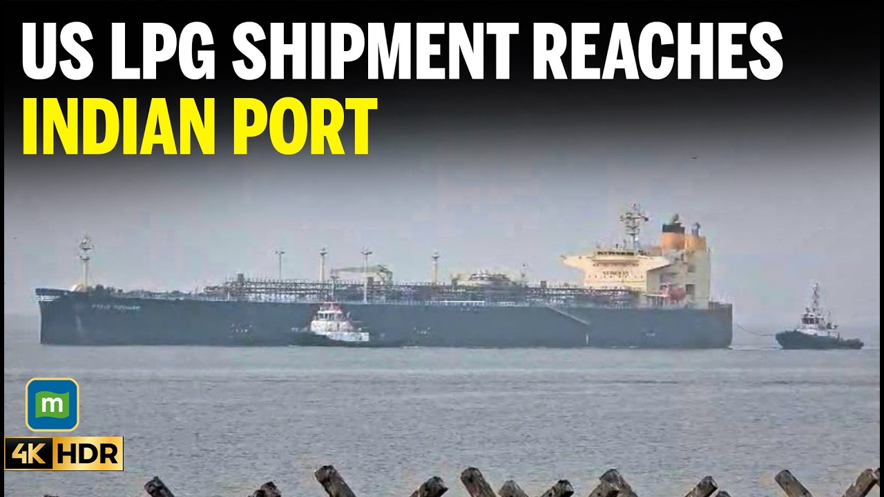 BREAKING: US LPG cargo ship Pyxis Pioneer arrives at New Mangalore Port in Karnataka, India