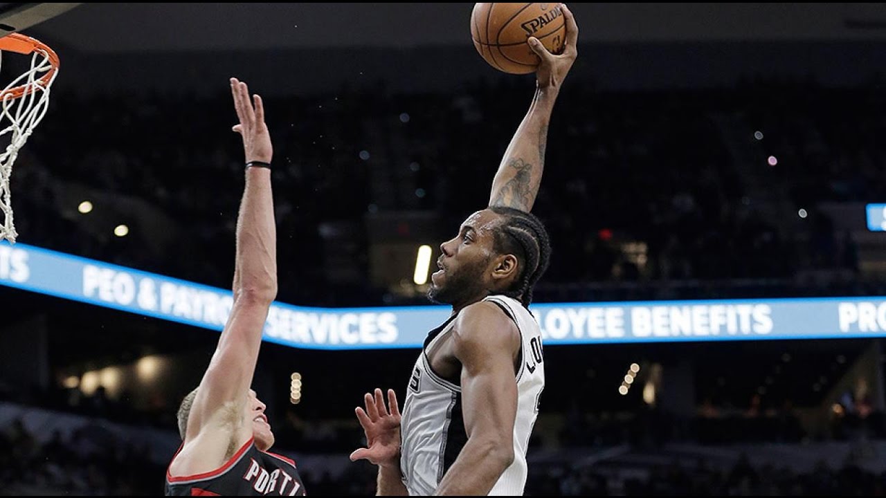 Kawhi Leonard's Top Dunks (2013-2017)