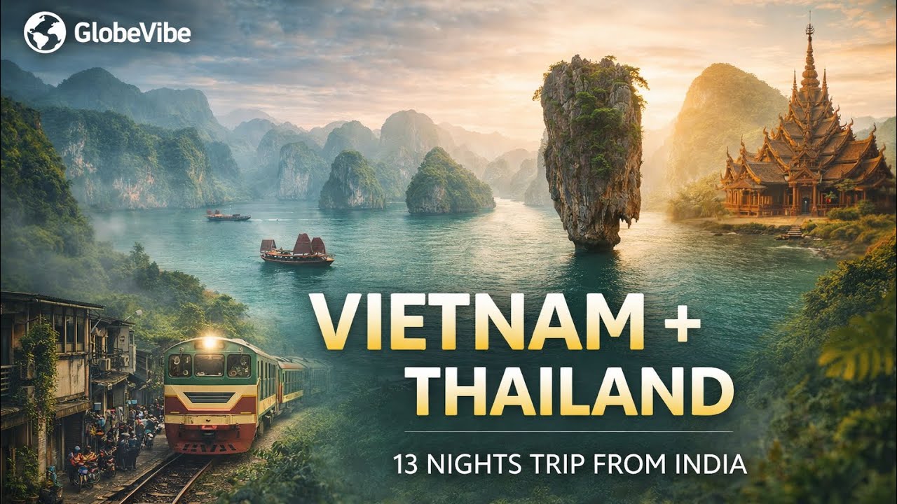 Vietnam & Thailand in one trip? Yes !! You can with GlobeVibe
