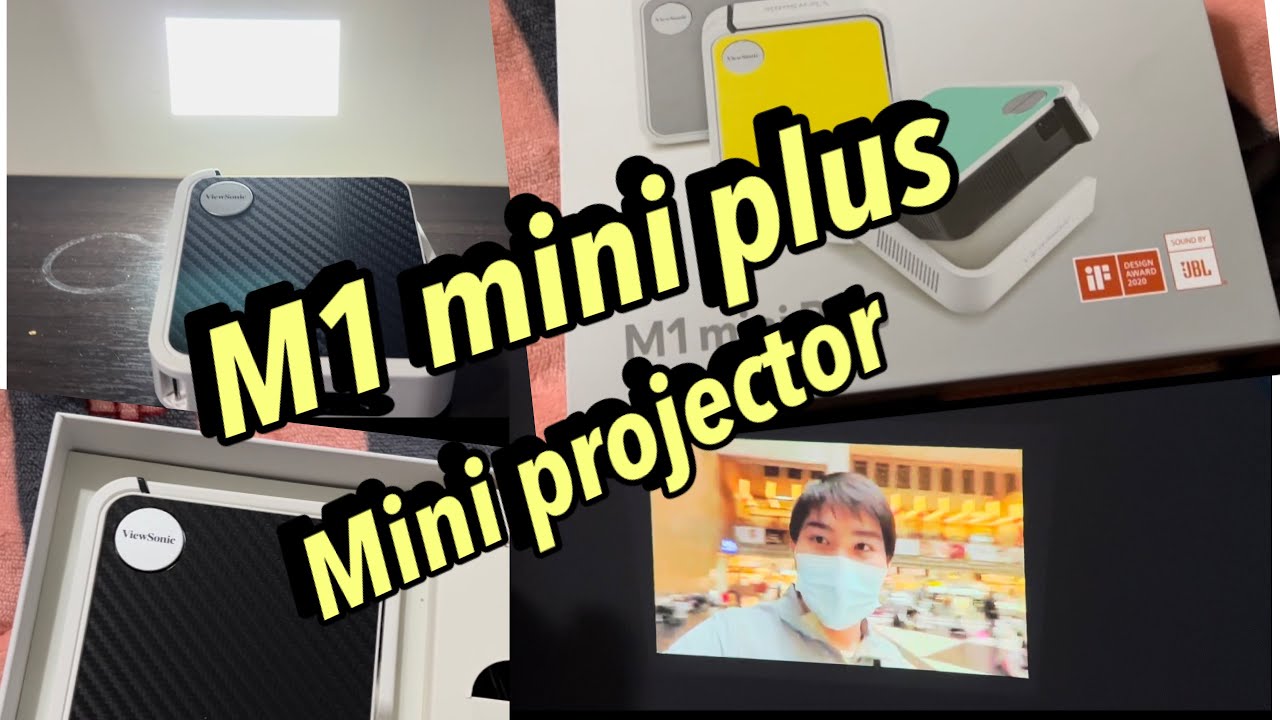 M1 mini plus mini projector .