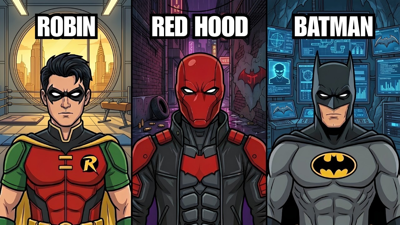The 7 Levels Of The Bat-Family
