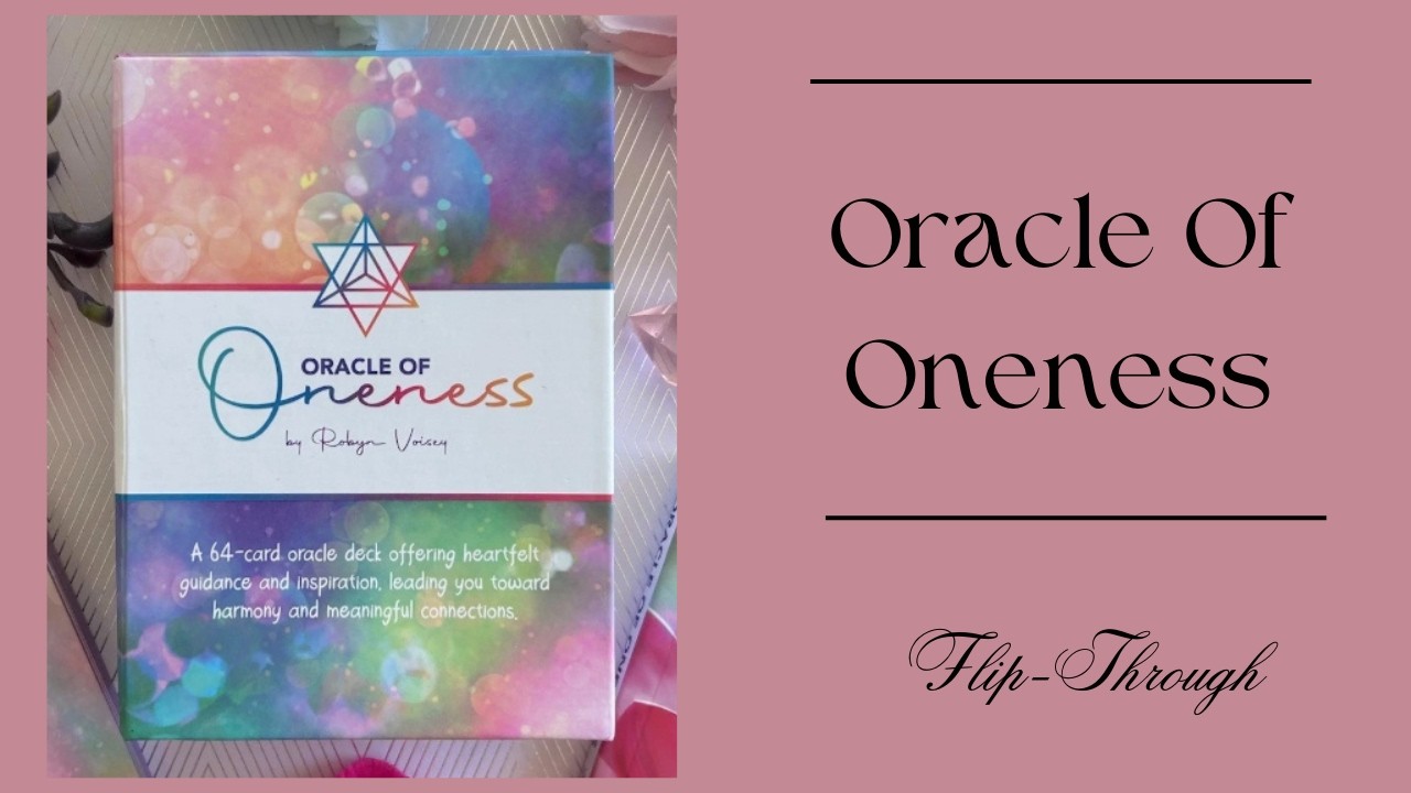 Oracle Of Oneness - BEAUTIFUL!