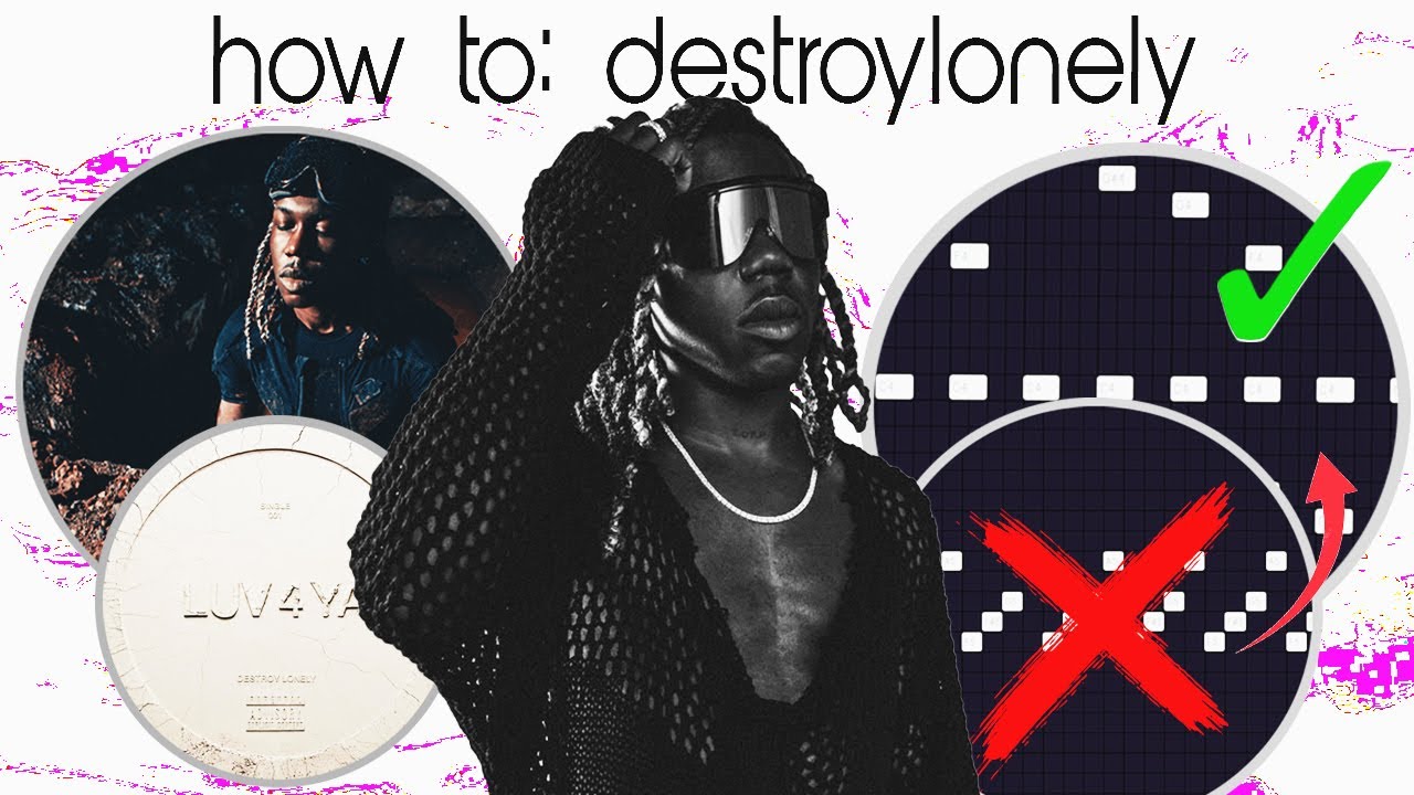 How LIL88 Makes CRAZY BEATS FOR DESTROY LONELY (LLF) l Fl Studio Tutorial