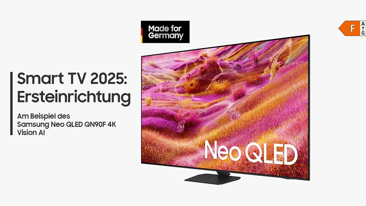 Samsung Smart TV 2025: Ersteinrichtung