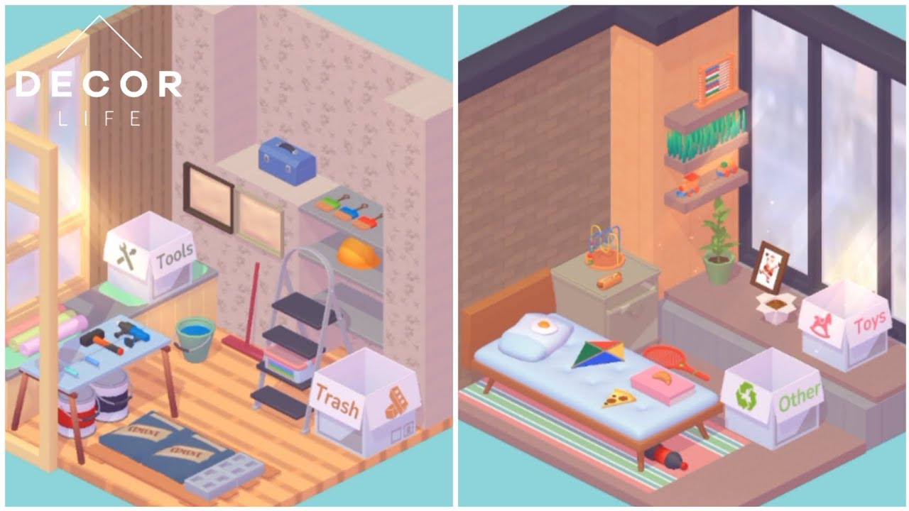 Decor Life - Home Design Game! NEW ROOMS Gameplay Walkthrough - Android, iOS Mobile Games UPDATE#5