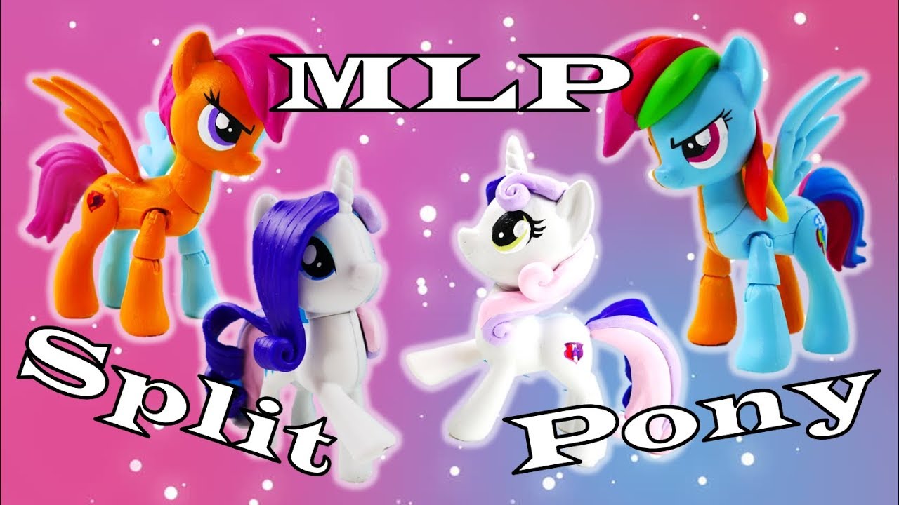 Compilation Cutie Mark Crusader Split Pony Customs Apple Bloom Sweetie Belle Scootaloo