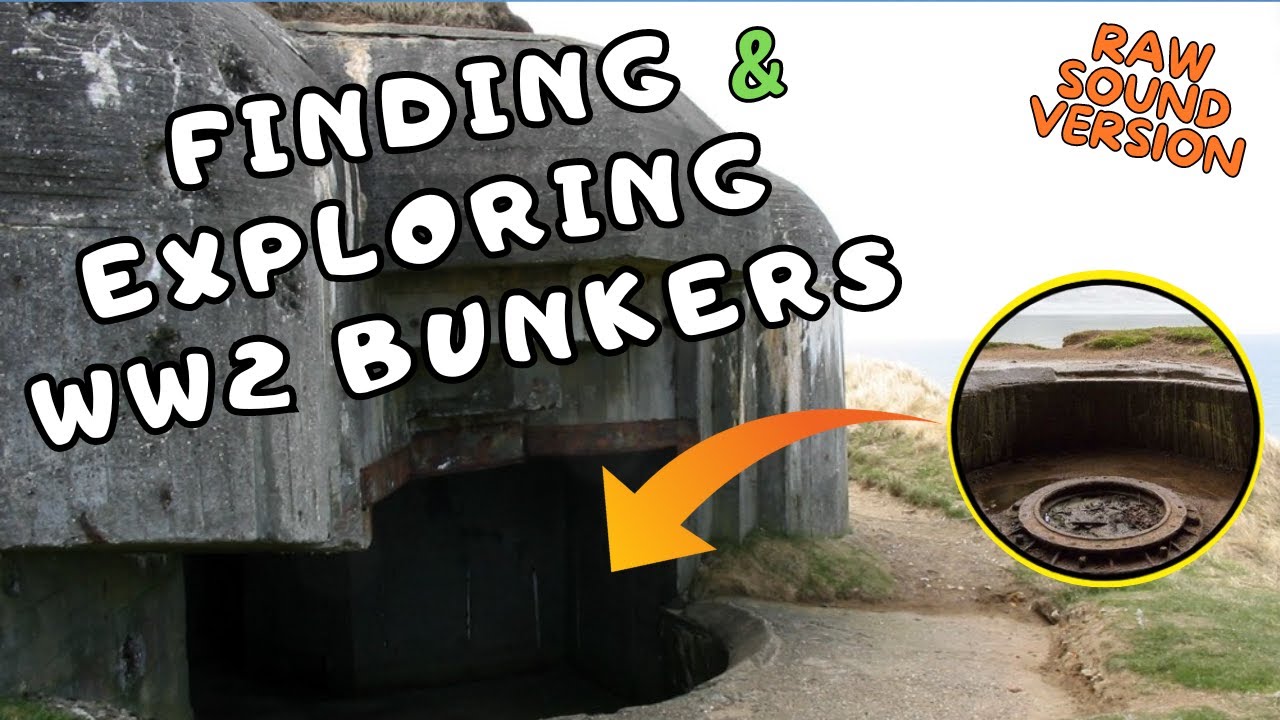 🆕EXPLORING 80 Year Old WW2 NAZI Bunkers 🧐 RELAXING HIKE ✅(RAW SOUND) #hike #walking #relaxing #ww2