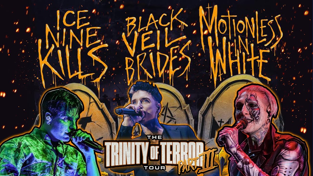 MOTIONLESS IN WHITE, ICE NINE KILLS, & BLACK VEIL BRIDES LIVE AT THE ORLANDO FAIRGROUNDS | FULL SETS