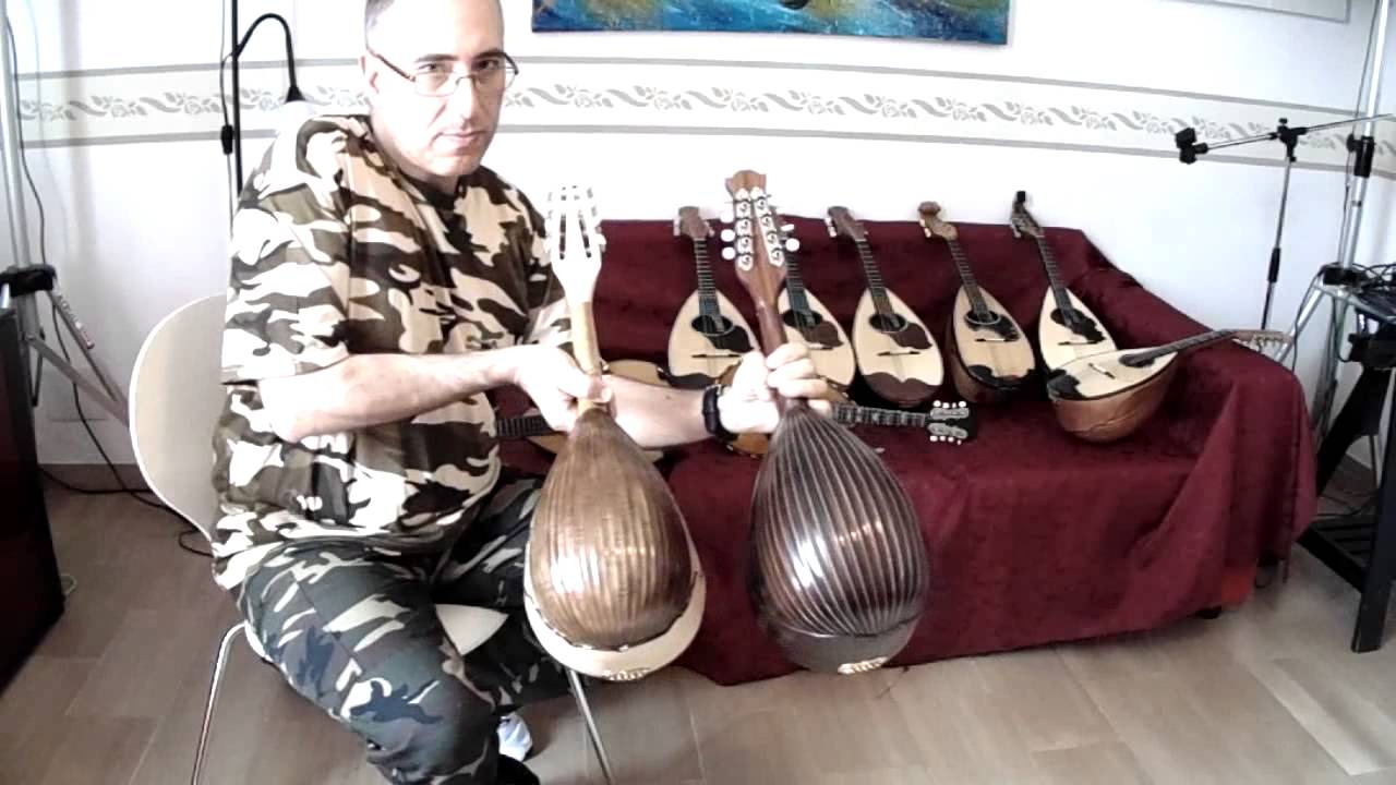 my mandolins compared with 3 Calace Mandolins