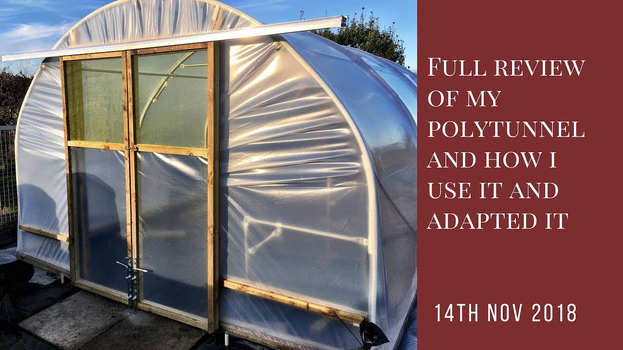 How we designed, adapted and use our polytunnel