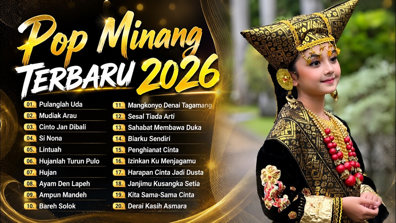 Pop Minang Terbaru 2026 ✴️ Kumpulan Lagu Minang Enak Didengar Saat Kerja & Santai Vol.1