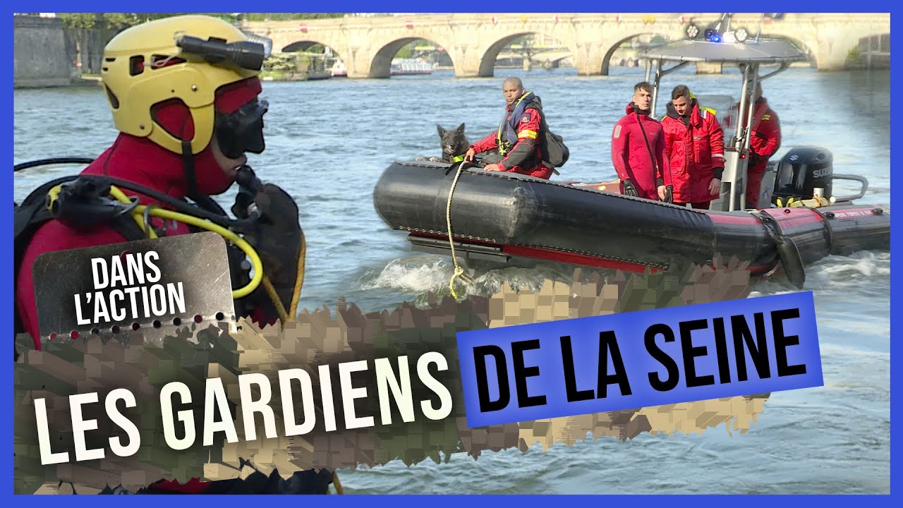 Les spécialistes aquatique des pompiers de Paris