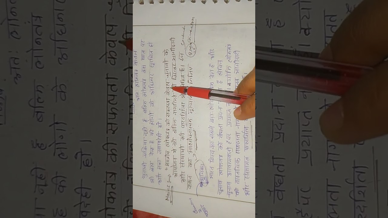 Dristi IAS class room notes for upsc polity lecture 4