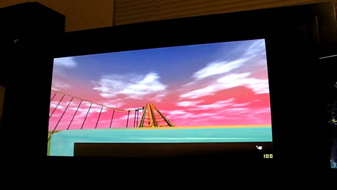 RCT3 Coaster: The Corkscrew of DEATH