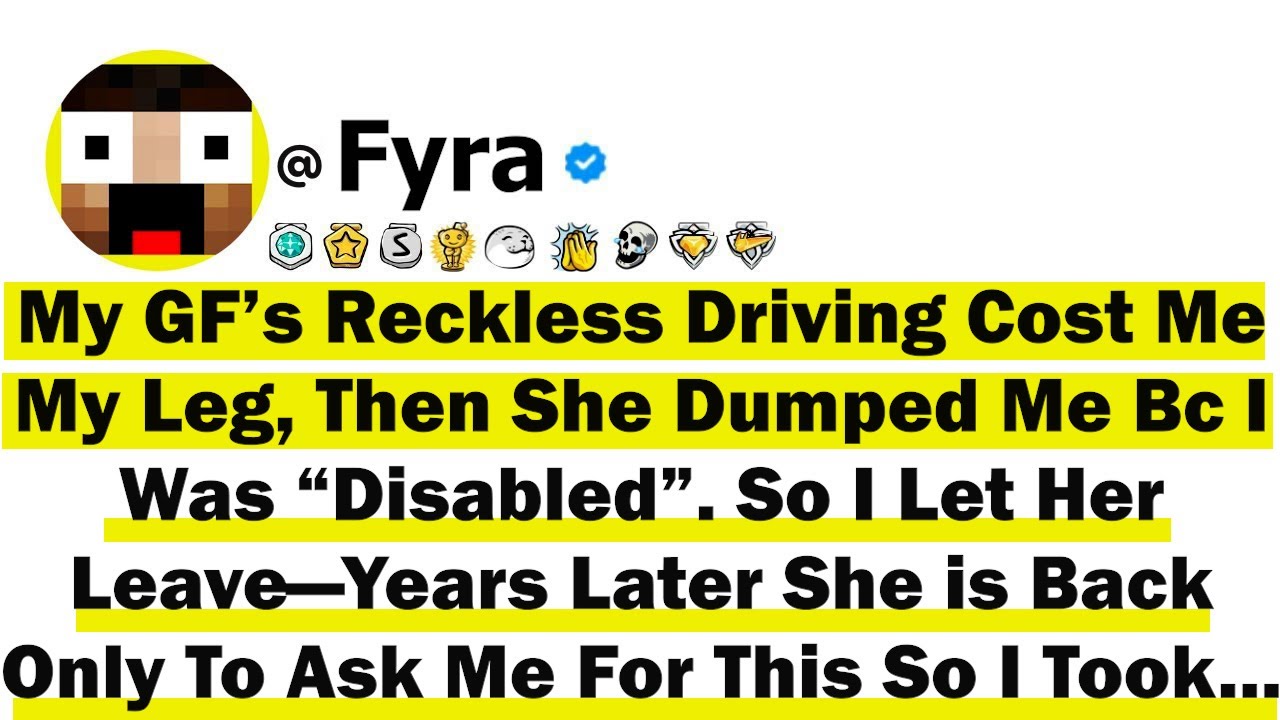 My GF’s Reckless Driving Cost Me My Leg, Then She Dumped Me Because I Was Disabled. I Let Her Leave
