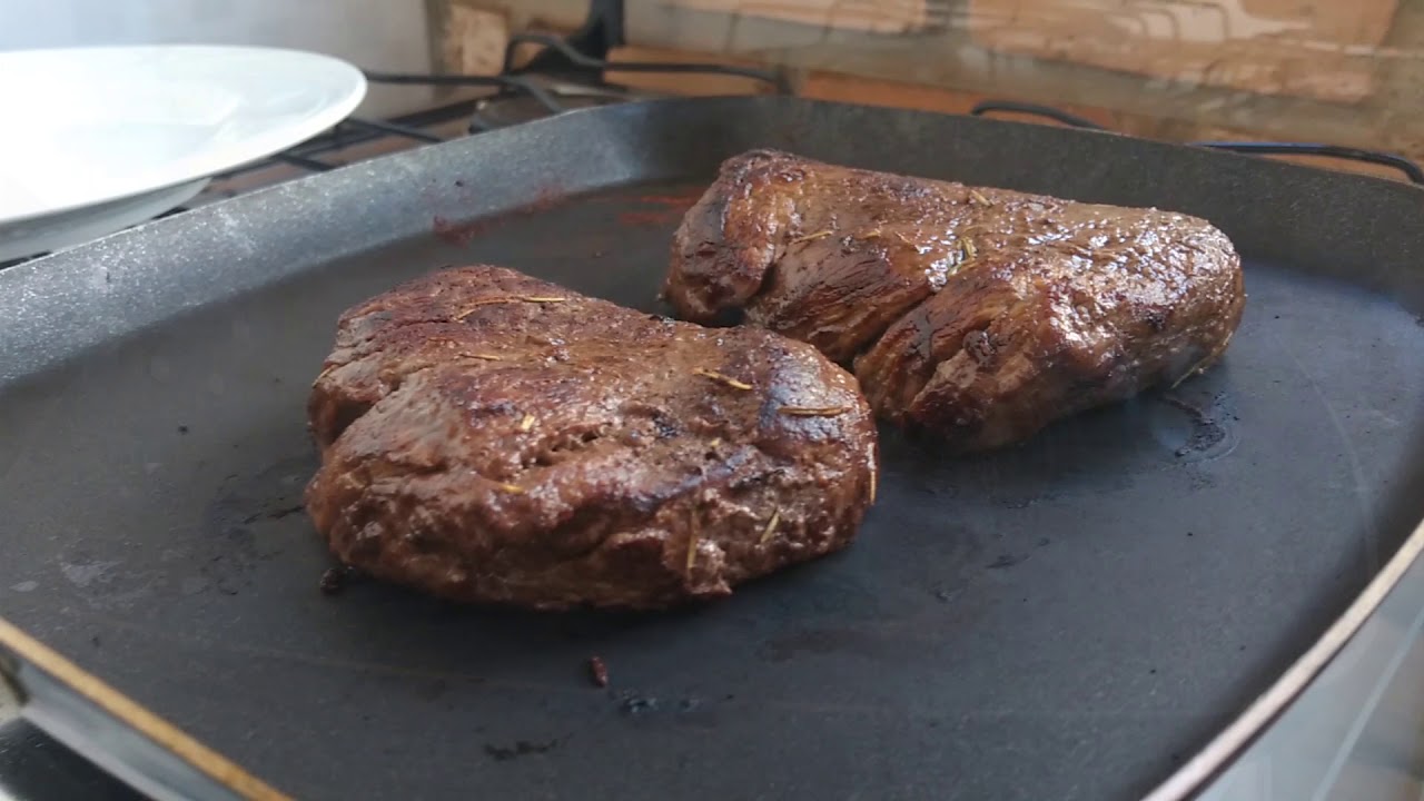 Filé Mignon ao molho de alho, rápido e fácil