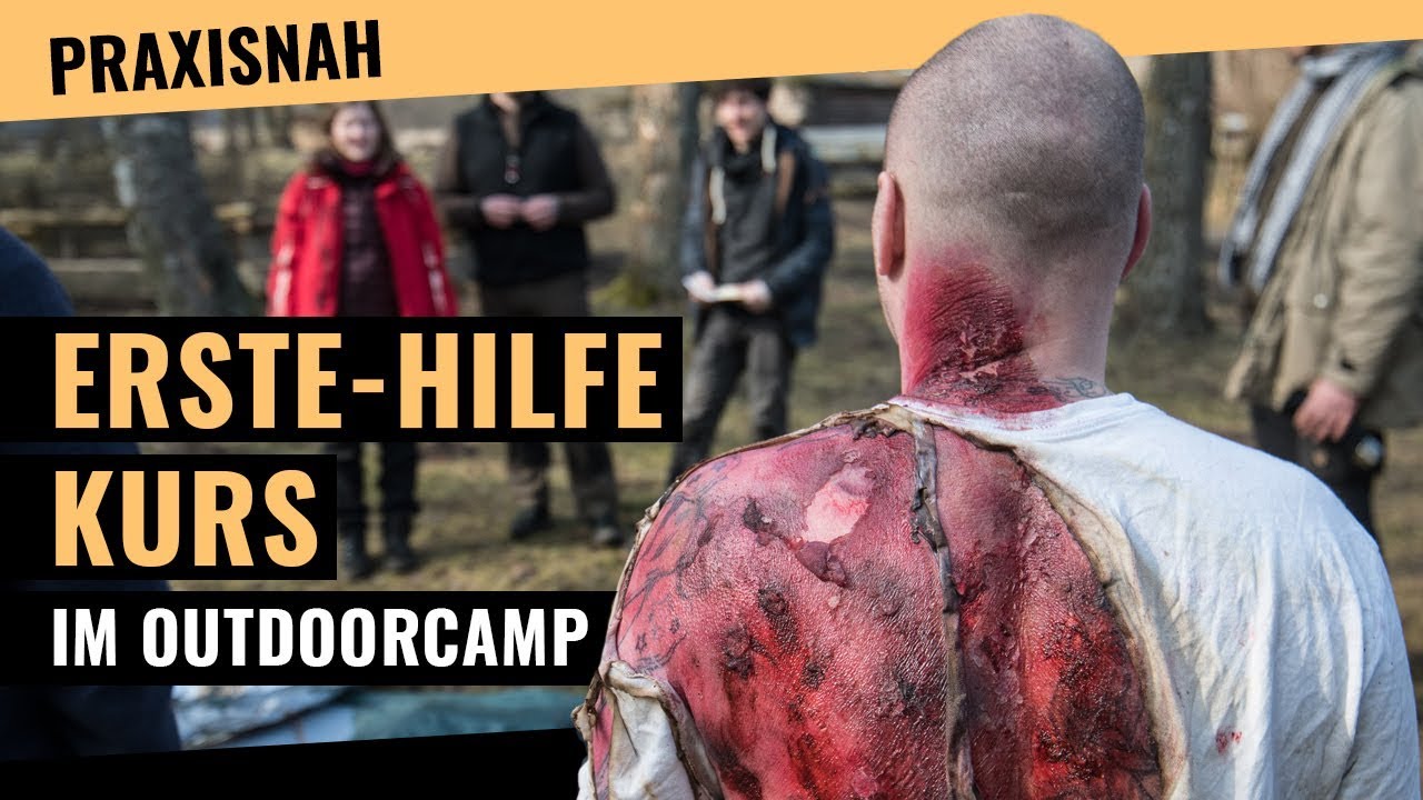 Praktisch lernen: Erste Hilfe im Outdoorcamp