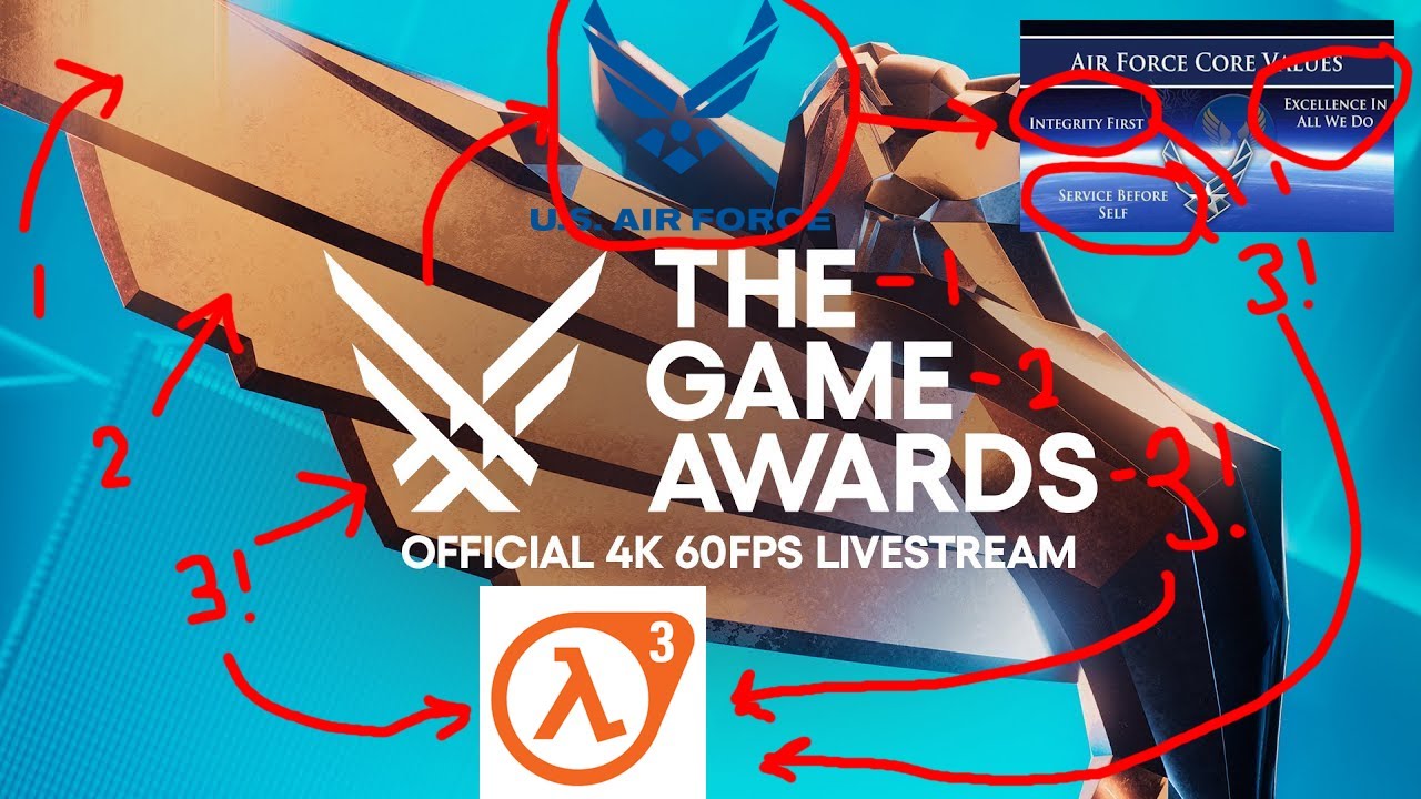 every hl3 reference at the game awards 2025