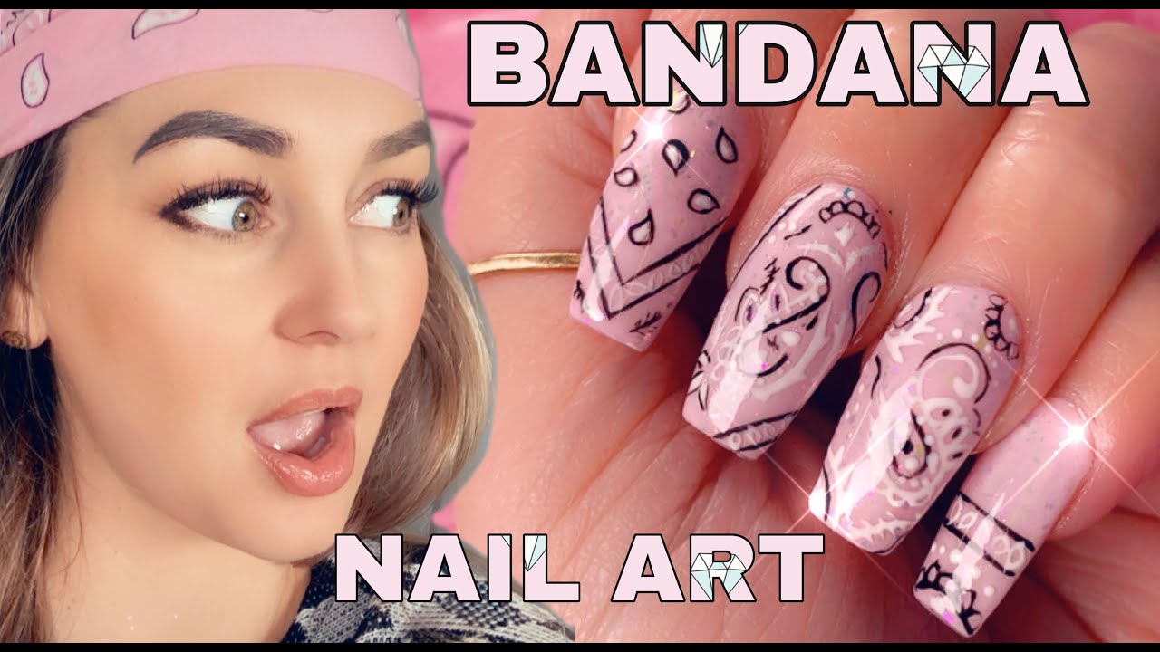 Bandana Nail Art Tutorial