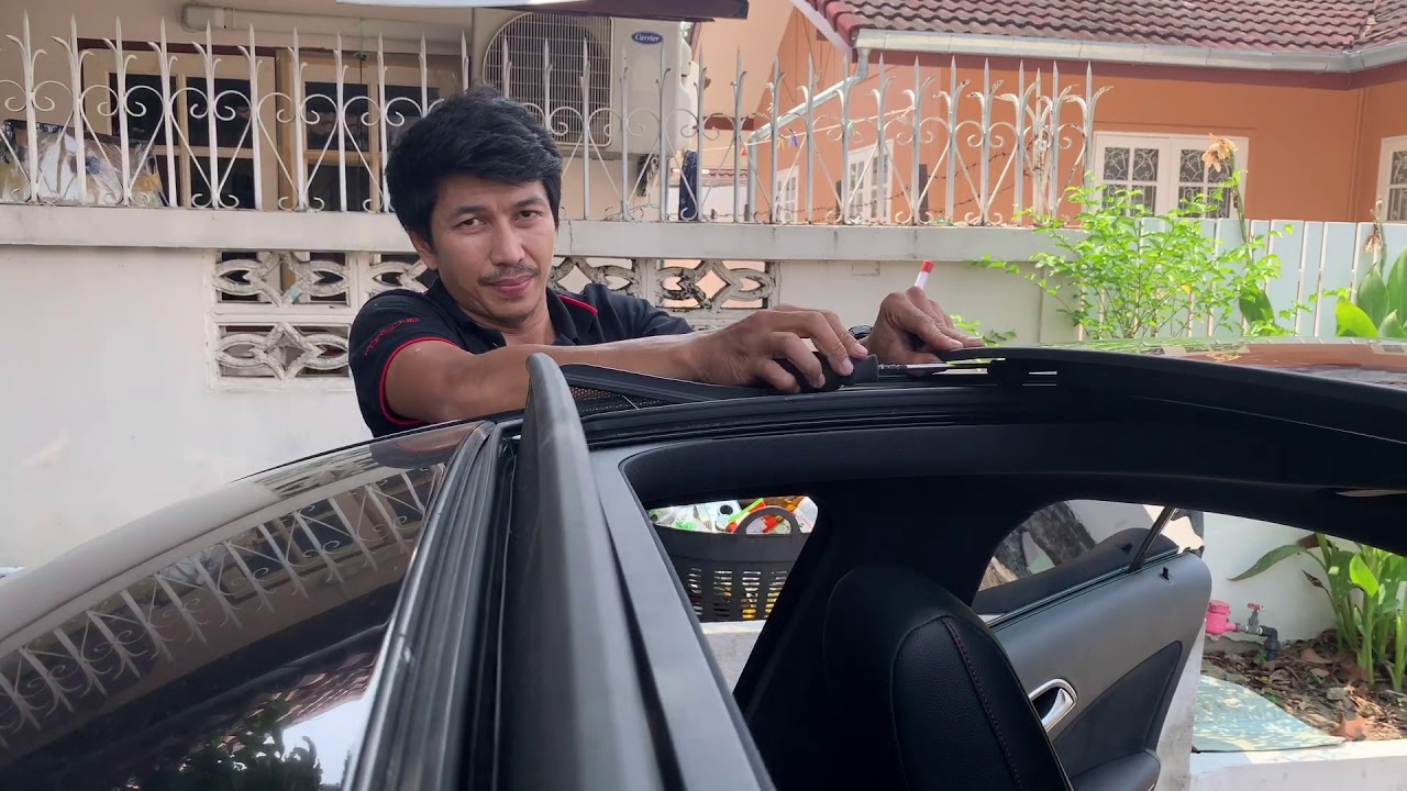 CLA250 ซ่อมม่าน ซันลูฟ