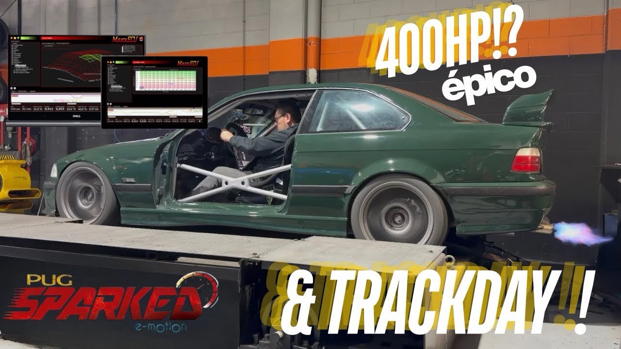 🔥Lo Llevamos al Límite en el Banco… y en el Trackday TODO Se Complicó.  | E36 M50TURBO