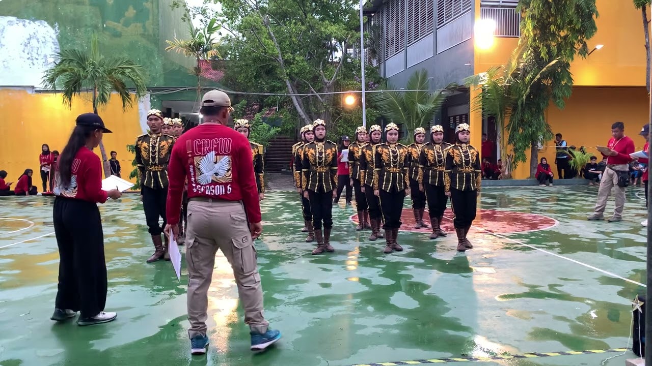 Penampilan Paskibra SMK Sejahtera Surabaya I LKBB Suprais Season 6