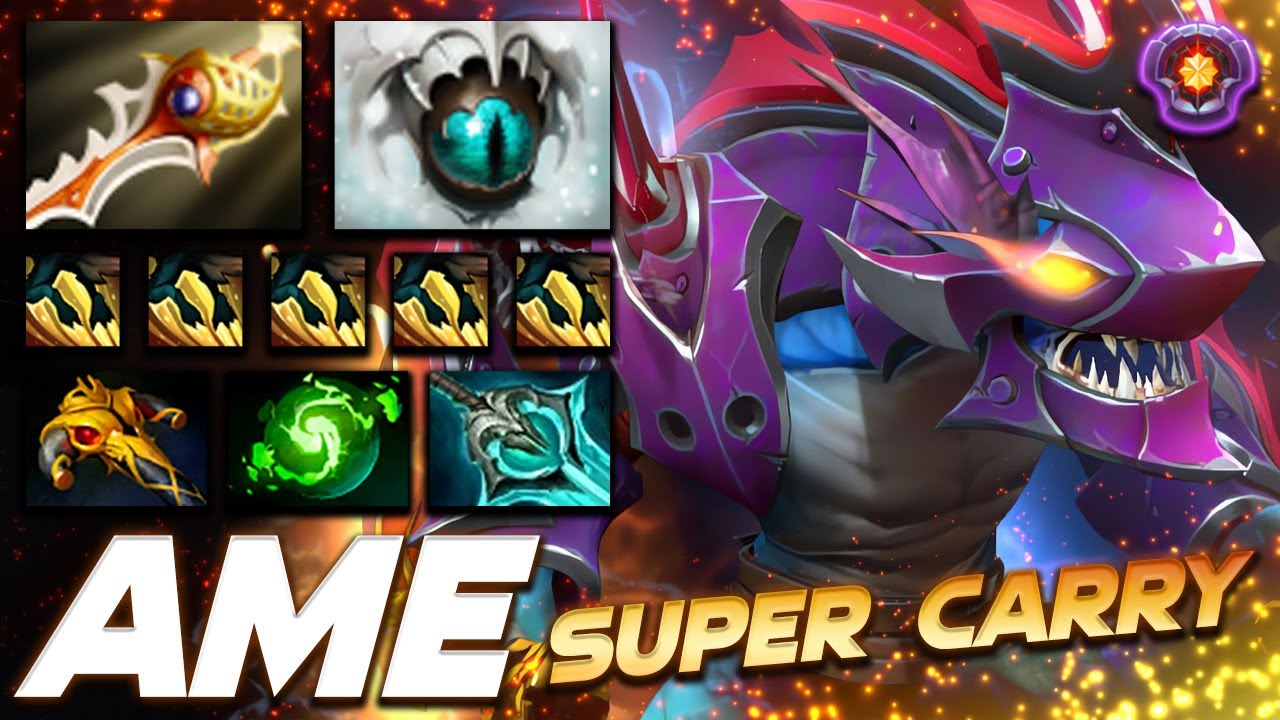 Ame Slark Super Carry - Dota 2 Pro Gameplay [Watch & Learn]