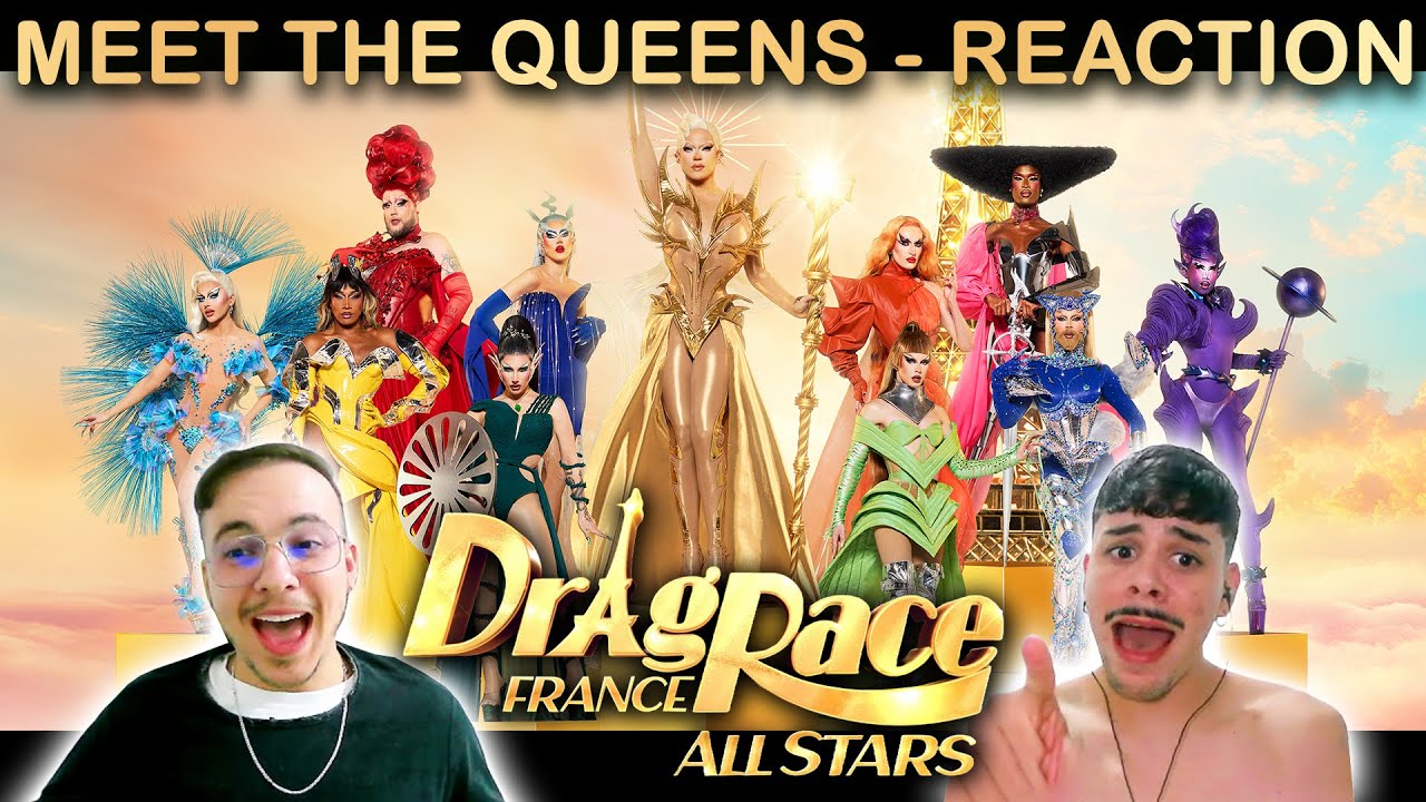 Drag Race France All Stars - Meet The Queens - BRAZIL REACTION