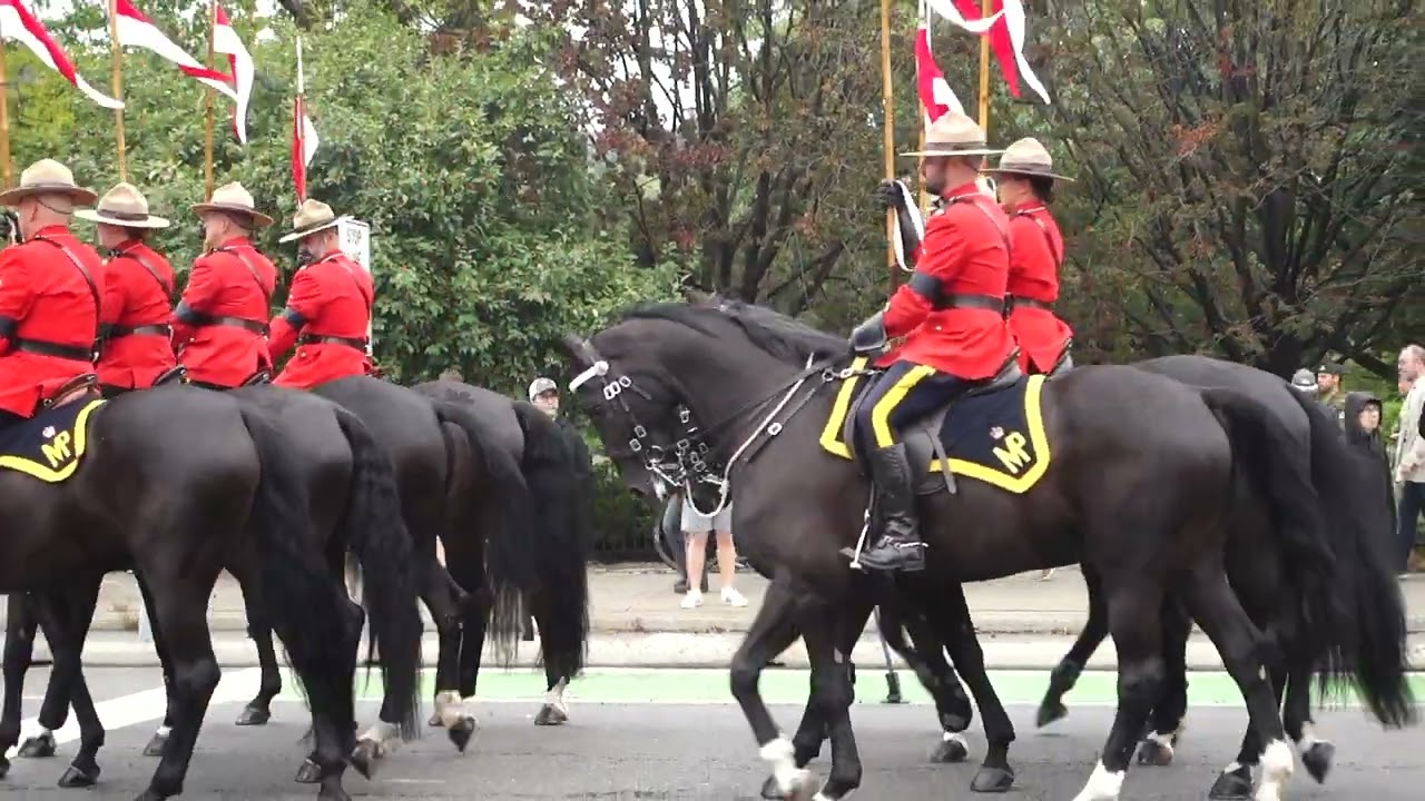 Queen's Funeral Parade Ottawa