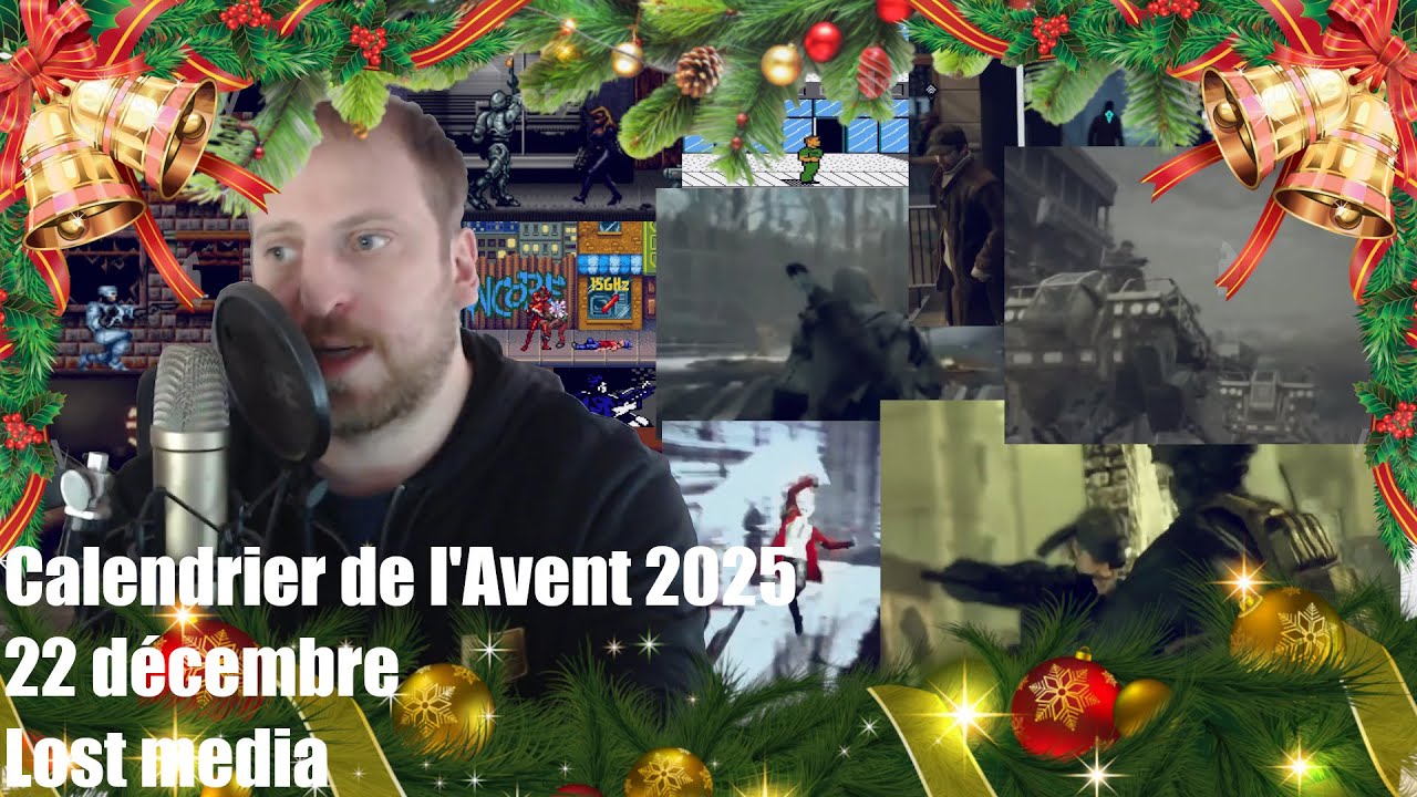 Calendrier de l'Avent 2025 - 22 Décembre: Lost media