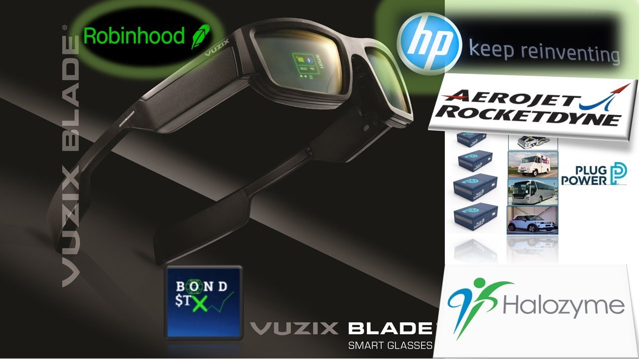 Plays of the Week 11: AeroJet Rocketdyne, Vuzix, Hp Inc., Robinhood, Plug Power, & Halozyme