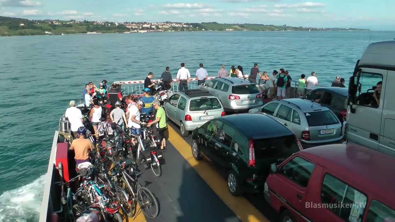 Der Bodensee / Autofähre Meersburg-Konstanz
