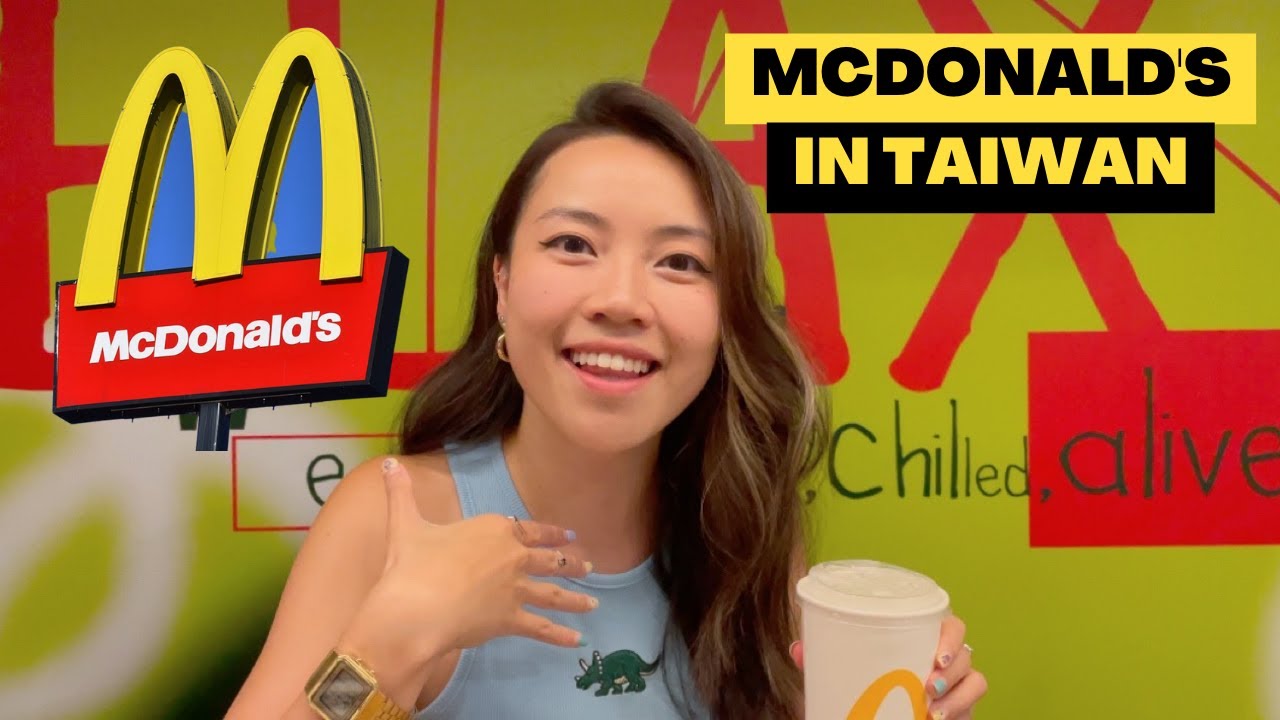 What can you eat at MCDONALD'S in Taiwan?!