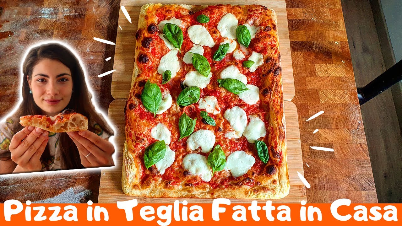 PIZZA IN TEGLIA FATTA IN CASA (RICETTA COMPLETA)