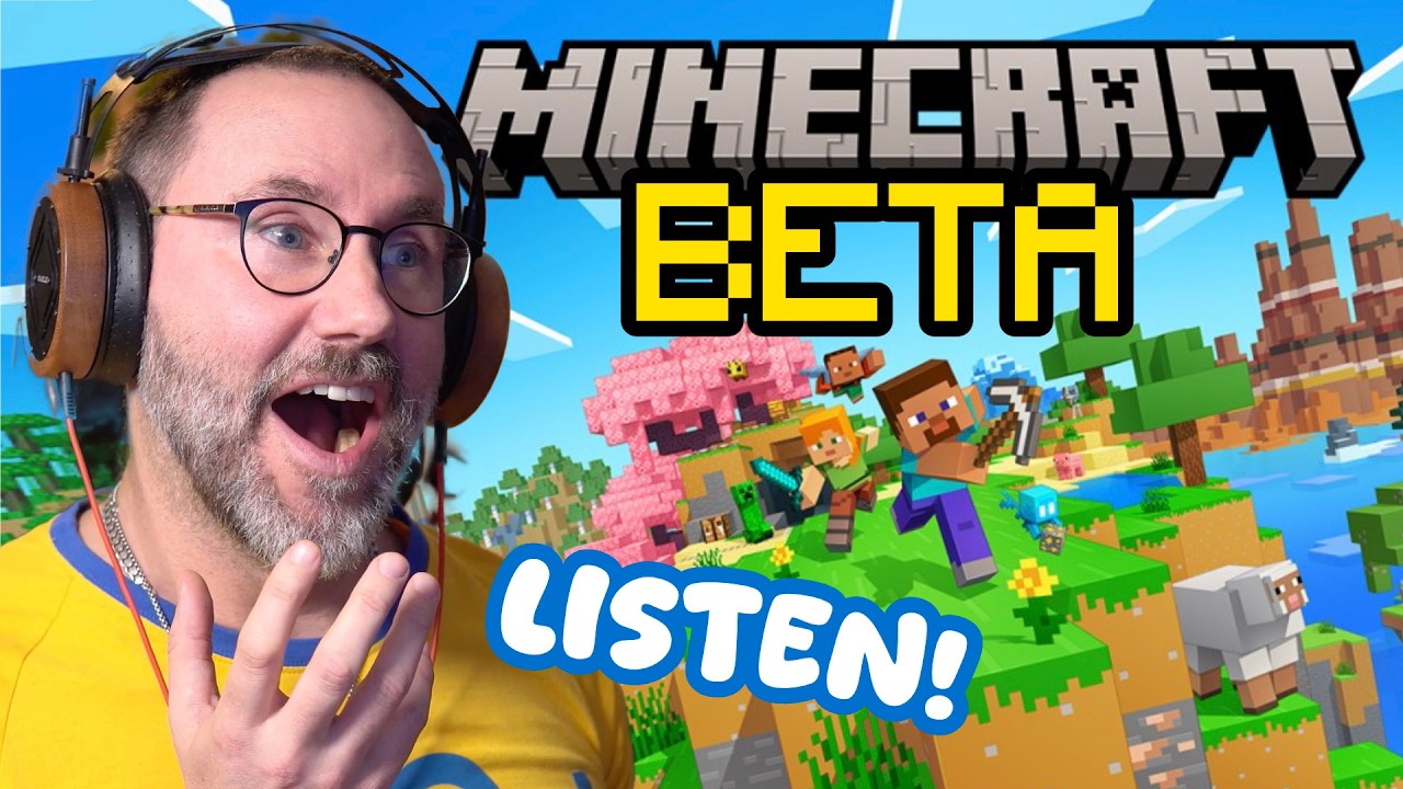 Minecraft Volume BETA OST Listening Party (composer reacts)