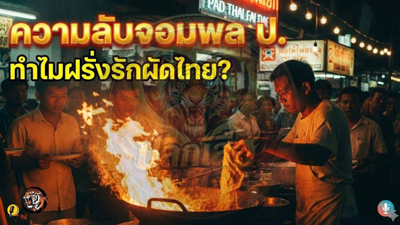 ความลับจอมพล ป. ทำไมฝรั่งรักผัดไทย? | ปลุกเสือในใจ