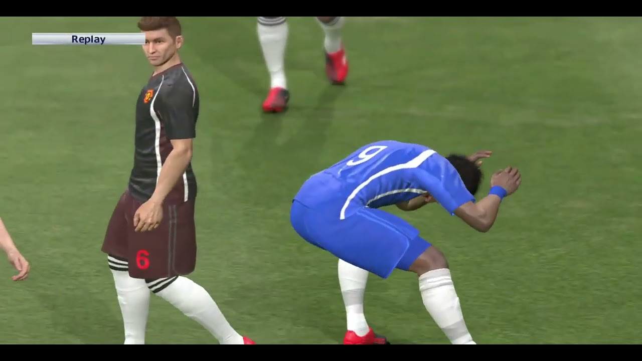 Pro Evolution Soccer 2017 UEFA Champions League Chelsea Vs Manchester United (First Half) Gameplay