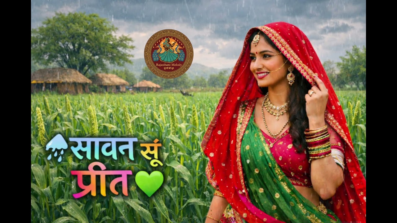 🌧️ सावन सूं प्रीत 💚 | राजथानी प्रेम गीत । Melody songs