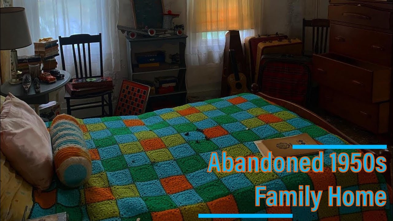 Abandoned 1950s Family House (WE GOT CAUGHT!!!)