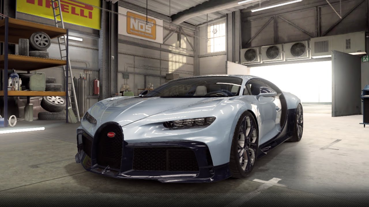 【CSR2】Chiron Pur Sport Profil&eacute;e , tune & shift for 7.223 WR