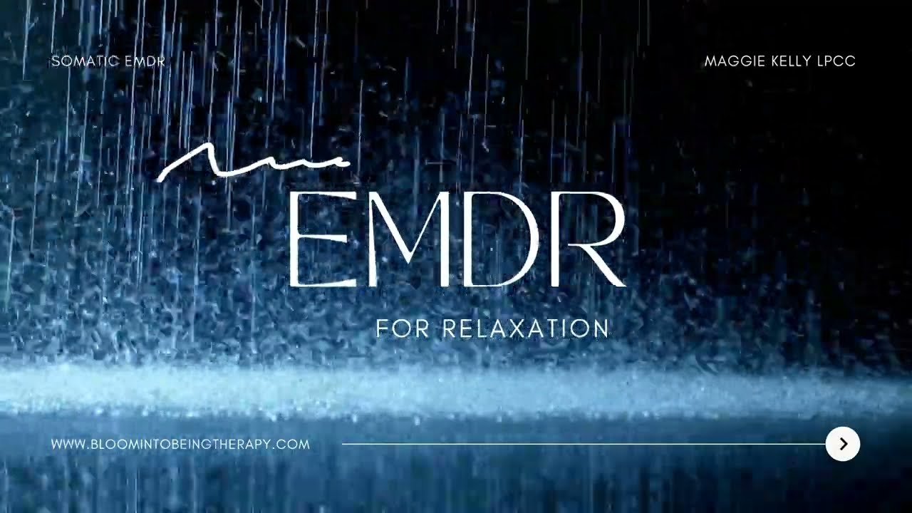 EMDR Music for Calm & Deep Sleep | Rain Sounds & Bilateral Beats (60 BPM) Headphone Required