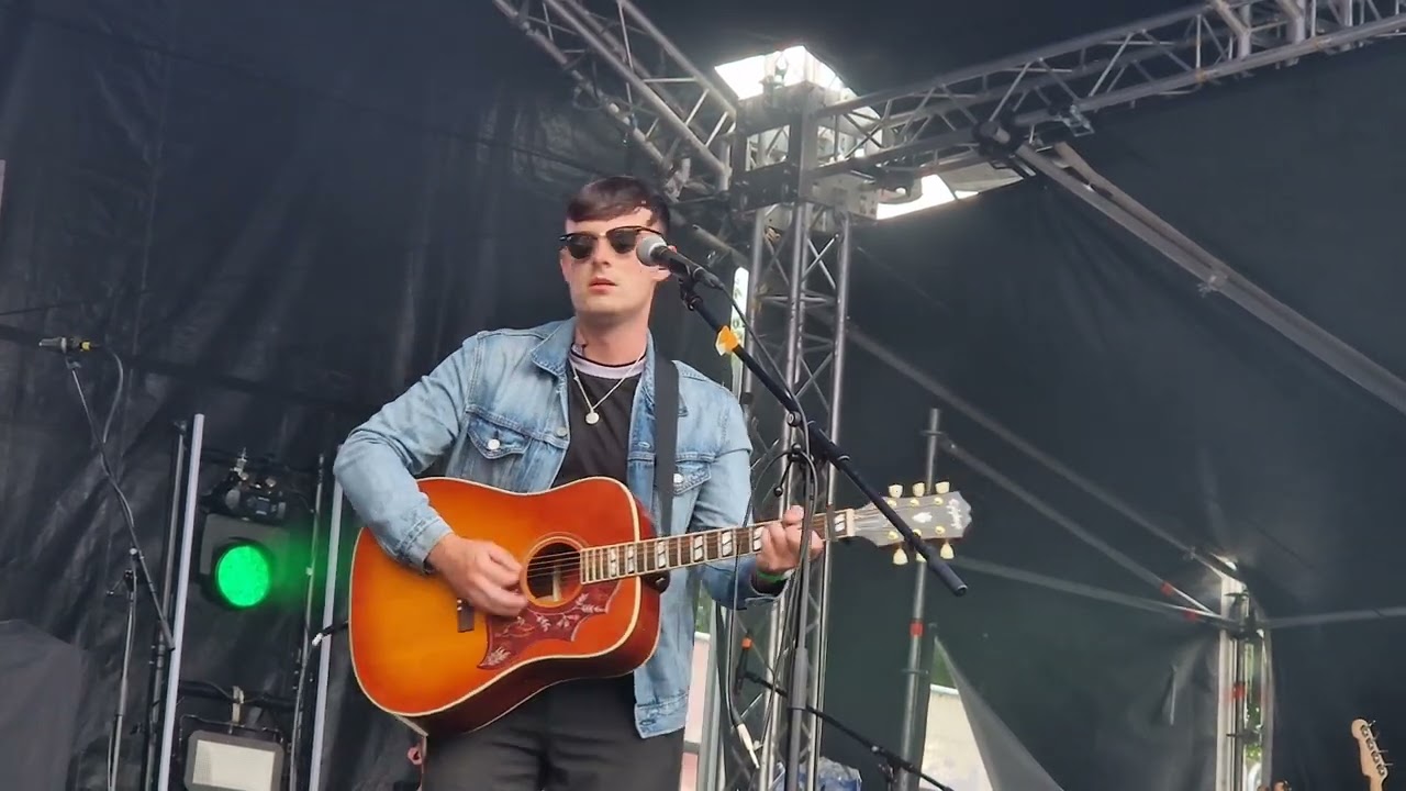 The K's live Bootle canalside.9/7/23 vid by peter kevan.