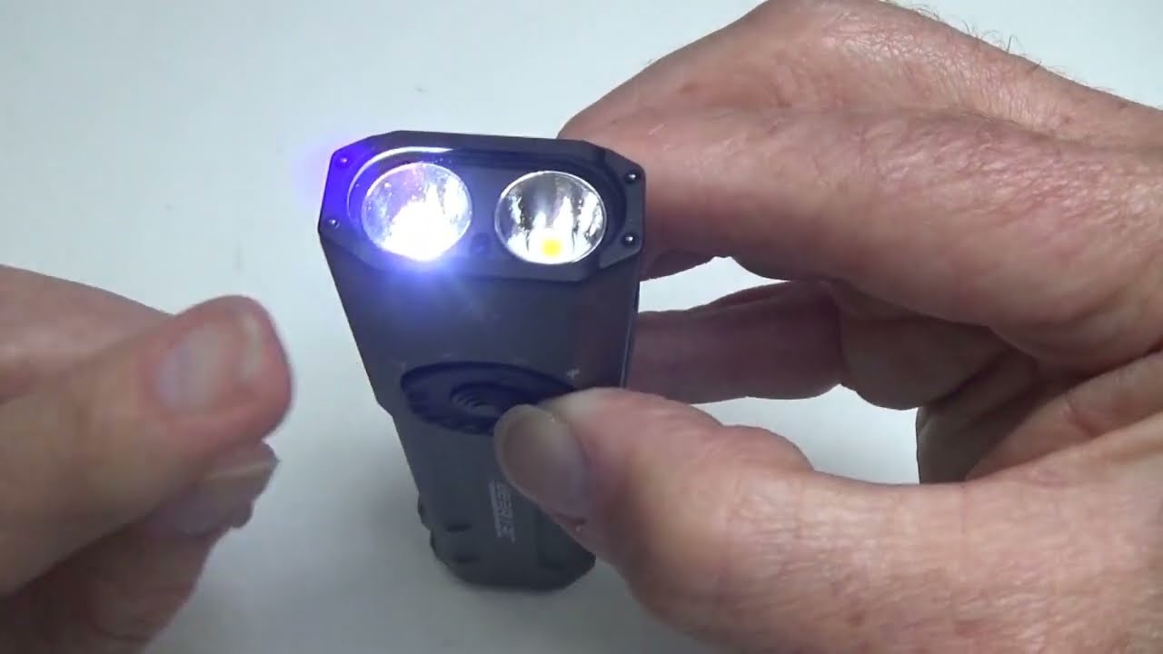 Jetbeam E26 Kunai. 2000 Lumen UV EDC Flashlight