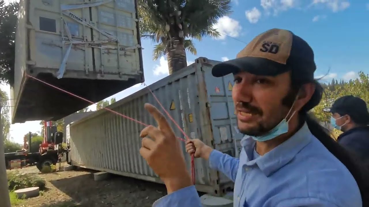 8🏡🚛instalación de segundo container para casa😬🤠💪