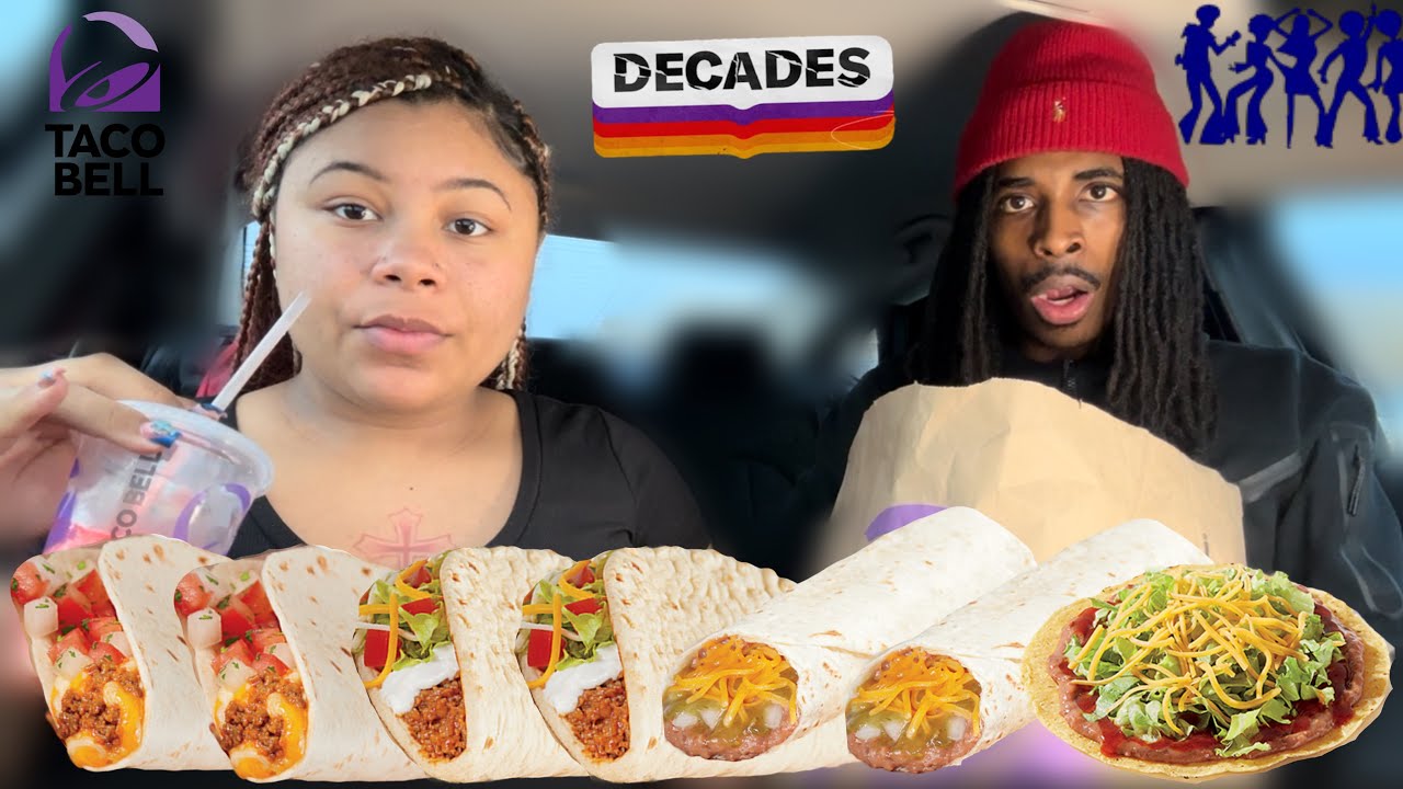 TACOBELL TAKES A TRIP DOWN MEMORY LANE WITH THEIR NEW “DECADES” MENU