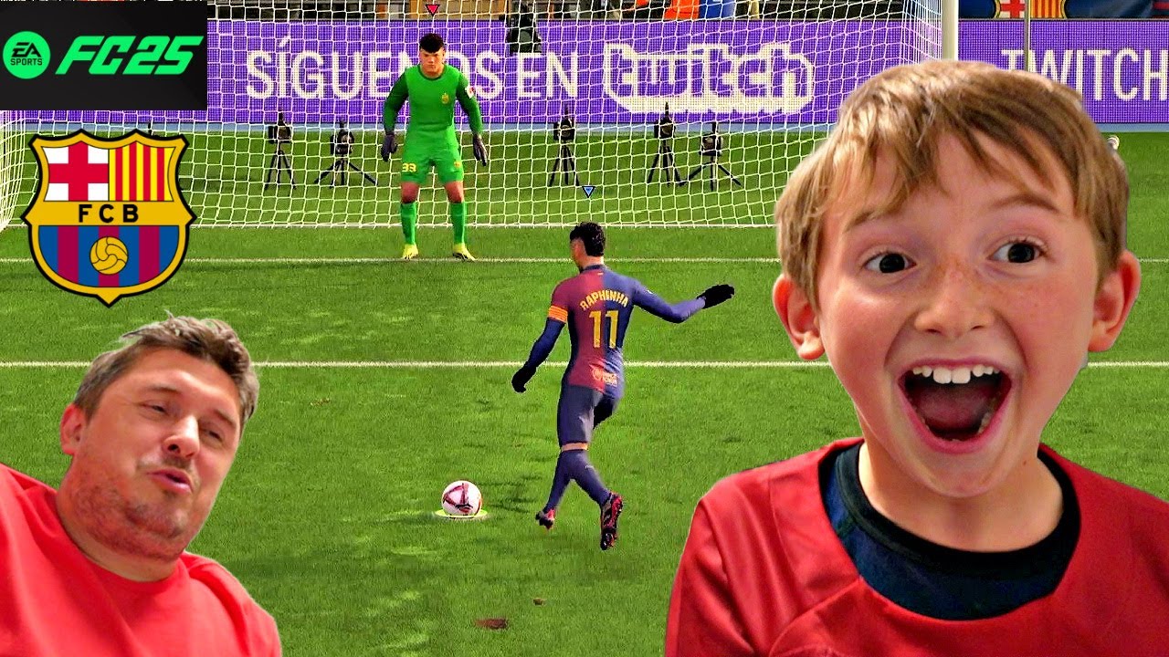 FC25 Z TATĄ - RZUTY KARNE - FC BARCELONA vs ???