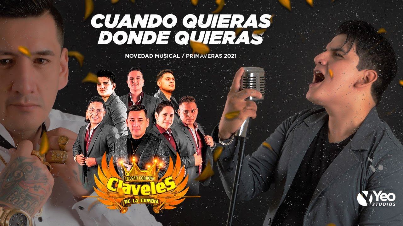 Los Claveles de la Cumbia - Cuando Quieras, Donde Quieras (En Vivo 2021)